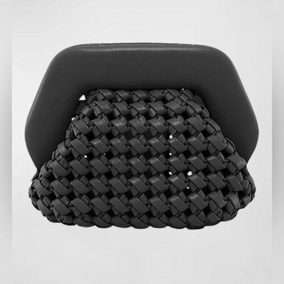 THEMOIRE NWT Gea Knots Eco-Fabric Clutch Bag - Picture 3 of 8